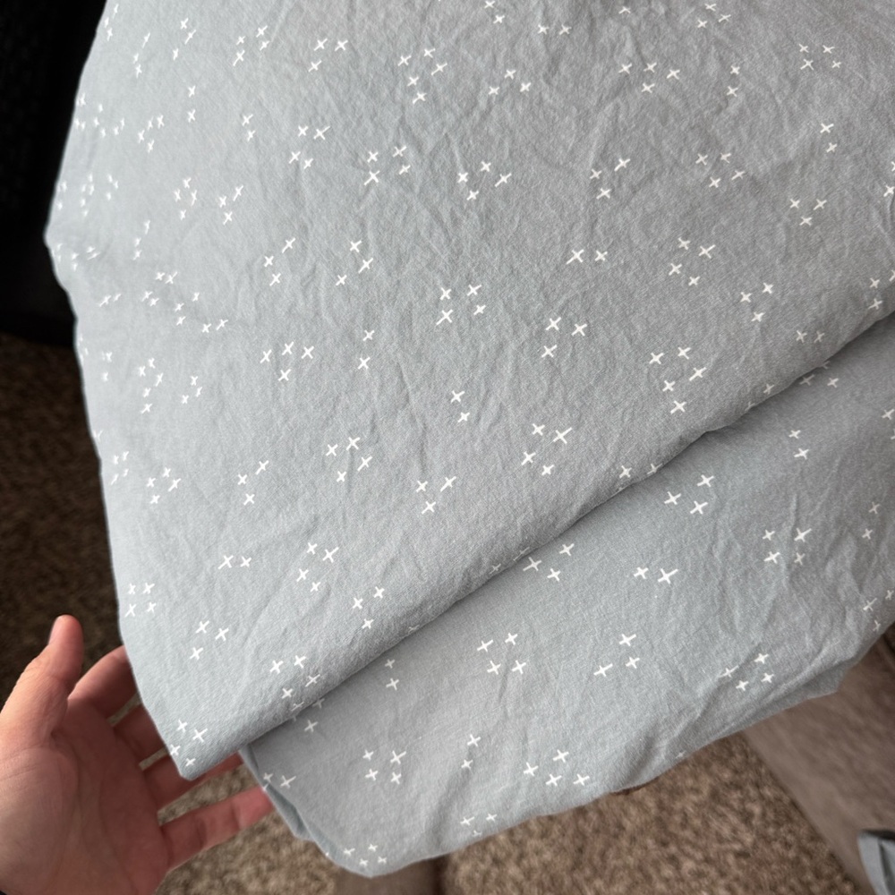 Crate&Barrel Cozy Cloud Twin Sheets